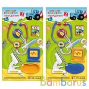 Набор доктора Синий ТРАКТОР блист.21*38*2см ИГРАЕМ ВМЕСТЕ в кор.2*96шт | фото №0