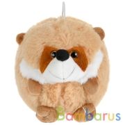 Игрушка мягкая енотик кругляш 15см без чипа, в пак. МУЛЬТИ-ПУЛЬТИ в кор.96шт | фото №0