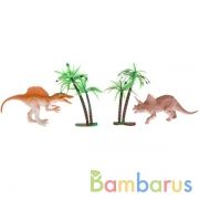 Игрушка пластизоль набор динозавров. меняют цвет в воде. пак. с хэдером. ИГРАЕМ ВМЕСТЕ в кор.2*160шт | фото №0