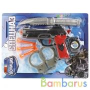 НАБОР ПОЛИЦИЯ "ИГРАЕМ ВМЕСТЕ" НА КАРТ. (РУСС. УП.) в кор.2*84шт | фото №0