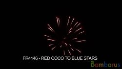 fr4146 RED COCO TO BLUE STARS | фото №0