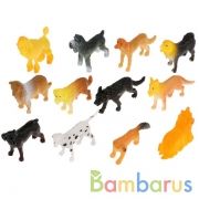 Игрушка пластизоль Играем вместе собаки 2" асс. 12 шт, в пак с хэд (русс. уп.) в кор.2*120шт | фото №0