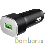 Автомобильное зарядное устройство Deppa USB Quick Charge 3.0 (Черный) | фото №0