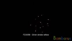 FD3058 (Шар 3") SILVER STROBE WILLOW | фото №0
