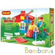 КОНСТРУКТОР ЖЕЛЕЗНАЯ ДОРОГА 3 КРОЙ в кор.12шт | фото №0