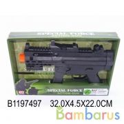 Оружие звуковое автомат на бат. свет+звук+вибр 0307B в кор. в кор.60шт | фото №0