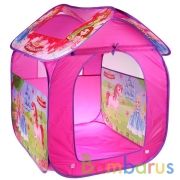 Палатка детская игровая принцессы 83х80х105см, в сумке Играем вместе в кор.24шт | фото №0