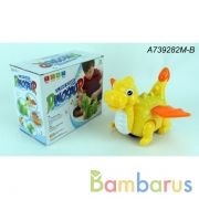 Игрушка на бат. динозавр, свет+звук V77 в кор. в кор.60шт | фото №0