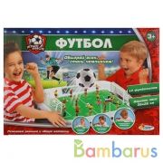 ИГРА НАСТОЛЬНАЯ ФУТБОЛ "ИГРАЕМ ВМЕСТЕ" В РУСС. КОР. 39*27*7СМ в кор.36шт | фото №0