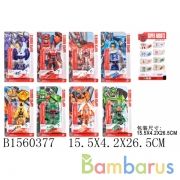 Робот-машина цвет в ассорт. SD-123 на карт. 26*4*15см в кор.2*120шт | фото №0