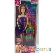 Кукла София в платье с пайетками, с акс в кор КАРАПУЗ в кор.24шт | фото №0