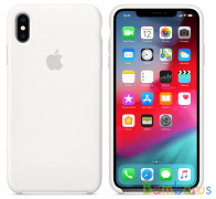 Чехол для Apple iPhone XS Silicon Case Protect (Белый) | фото №0