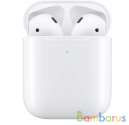 Беспроводные наушники Apple AirPods 2 (беспроводная зарядка чехла) MRXJ2 | фото №0