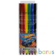 Фломастеры ХОТ ВИЛС 6цв, трёхгран Умка в кор.4*24шт | фото №0