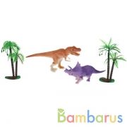 Игрушка пластизоль набор динозавров. меняют цвет в воде. пак. с хэдером. ИГРАЕМ ВМЕСТЕ в кор.2*160шт | фото №0