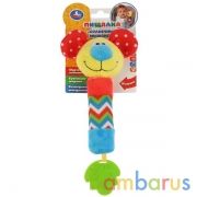 Текстильная игрушка пищалка мышка на карт. в пак. (русс. уп.) "Умка" в кор.240шт | фото №0