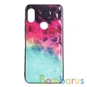 Чехол бампер Diamond Abstraction для Xiaomi Redmi note 6 Pro (Red Sand) | фото №0