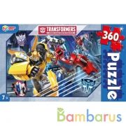 Трансформеры.  Пазлы классические в коробке. Пазл 360 деталей. Умные игры в кор.24шт | фото №0