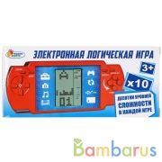 Электронная игра на бат. озвуч. в кор., 15*2,5*6,5см ТМ "ИГРАЕМ ВМЕСТЕ" в кор.2*96шт | фото №0