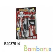 Набор строит. инструментов SY1B на карт. в кор.2*60шт | фото №0