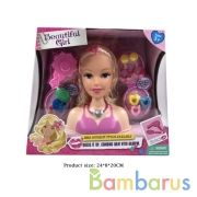 Кукла-манекен для создания причесок, с аксесс. в кор. в кор.2*48шт | фото №0