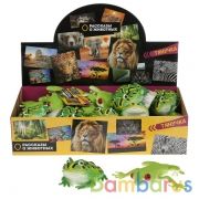 Игрушка пластизоль тянучка "Играем вместе" лягушка 8-9,5см, 2 асс. в дисплее уп-28шт в кор.10уп | фото №0