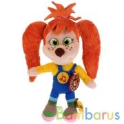 МЯГКАЯ ИГРУШКА "МУЛЬТИ-ПУЛЬТИ" БАРБОСКИНЫ ЛИЗА В НОВОЙ ОДЕЖДЕ, 20СМ, РУСС. ЧИП В ПАК. в кор.24шт | фото №0