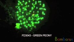 FD3043 (Шар 3") GREEN PEONY | фото №0