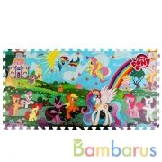 КОВРИК-ПАЗЛ "ИГРАЕМ ВМЕСТЕ" MY LITTLE PONY  8 СЕГМЕНТОВ, КАЖДЫЙ 31.5*31.5СМ В ПАК. в кор.12шт | фото №0