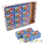 Робот трейнс. Пазлы классические в коробке. Пазл 35 деталей. Умные игры в уп.32шт в кор.8уп | фото №0