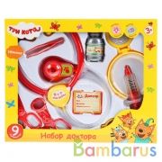Набор доктора Три Кота кор.34,5*28,5*5см ИГРАЕМ ВМЕСТЕ в кор.36шт | фото №0