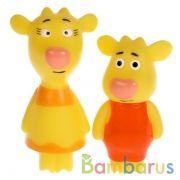 Игрушка для ванны Оранжевая корова Бо и Зо КАПИТОШКА в кор.100шт | фото №0