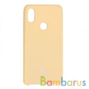 Силиконовый чехол Silky and Soft-Touch Xiaomi Redmi 6 Pro / Mi A2 Lite (Gold) (28) | фото №0
