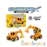 Робот-машина экскаватор CX-0663 в кор. в кор.2*60шт | фото №0