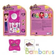 Косметика ДЛЯ ДЕВОЧЕК Царевны тени для век, помада, блистер МИЛАЯ ЛЕДИ в кор.2*72шт | фото №0