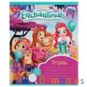 Тетрадь ЭНЧЕНТИМАЛС 12 листов, клетка Умка в кор.240шт | фото №0