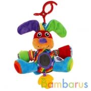 Текстильная игрушка подвеска собака с вибрацией на блистере Умка в кор.120шт | фото №0