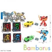 Робот-машина с аксесс.. в ассорт. в кор. в кор.2*48шт | фото №0