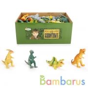 ТЯНУЧКИ ДИНОЗАВРЫ "ИГРАЕМ ВМЕСТЕ" В АССОРТ. 5-6" С ХЭНТЭГОМ В ДИСПЛЕЕ (РУСС. УП.) УП-48ШТ в кор.12уп | фото №0