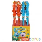 Мыльные пузыри гиганты СМЕШАРИКИ в колбе 120мл, скл.палочка в диспл. ИГРАЕМ ВМЕСТЕ уп-16шт в кор.4уп | фото №0