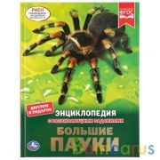 Большие пауки. (Энциклопедия А4 с развивающими заданиями). 197х255мм. 48 стр. Умка в кор.15шт | фото №0
