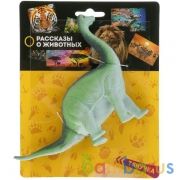 Игрушка пластизоль тянучка Играем Вместе динозавр Камаразавр 15*5*13см на карт. в кор.2*72шт | фото №0