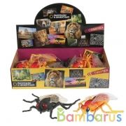 Игрушка пластизоль тянучка Играем вместе муха, пчела 16,5см 2 асс. в дисплее уп-14шт в кор.10уп | фото №0