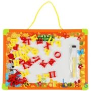 Доска магнитная МИМИМИШКИ с русс. буквами, размер 30*22см в пак. "Играем вместе" в кор.2*42шт | фото №0