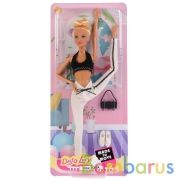 Кукла гнущаяся, с аксесс., в ассорт. на карт. в кор.24шт | фото №0