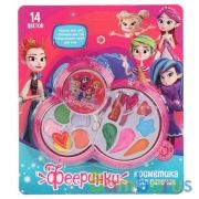 Косметика для девочек Фееринки тени, помада на блистере (русс. уп.) МИЛАЯ ЛЕДИ в кор.2*72шт | фото №0