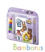 Игрушка в наборе: Шариковый пластилин модели "Puzzle Foam" набор "Сказка Теремок" в кор.6шт | фото №0