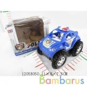 Машина-перевертыш на бат. цвет в ассорт. V-126 в кор. 11*8*7см в кор.2*120шт | фото №0