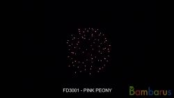 FD3001 ( Шар 3" ) PINK PEONY | фото №0