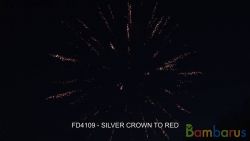 FD4109 SILVER CROWN TO RED | фото №0